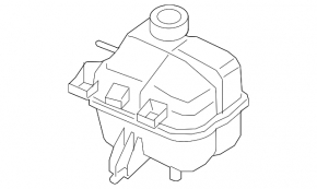 Expansion tank cooling BMW i3 14-16