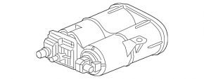 Carbon Canister Absorber Assembly Honda Insight 19-22