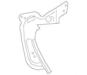 Rear Left Door Panel GMC Terrain 18-