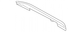 Engine compartment partition Audi Q7 16-