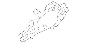 Front left door handle mechanism BMW X5 E70 07-13