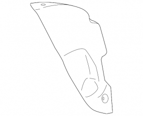 Upper left folding roof mechanism trim BMW 4 F33 14-20 convertible