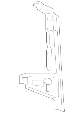 Hood lock strip for Toyota Land Cruiser 16-21 rest.