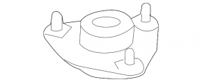 Front left shock absorber support for Kia Sportage 17-22
