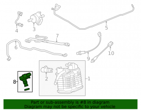 Intake Manifold Pressure Sensor Chevrolet Cruze 16-