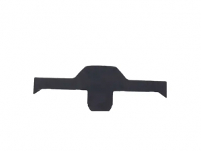 Chrysler Pacifica 2nd Row Seat Floor Trim 17- Rear, Type 1, Black, Guide Broken