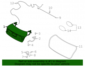 Hyundai Sonata 20- Trunk Lid