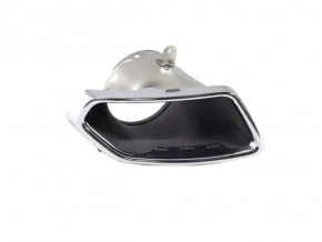Right muffler tip for Jeep Grand Cherokee WL 22-25, chrome, dented
