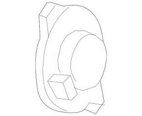 Rear pillar speaker left Audi Q3 8U 15-18 Bose