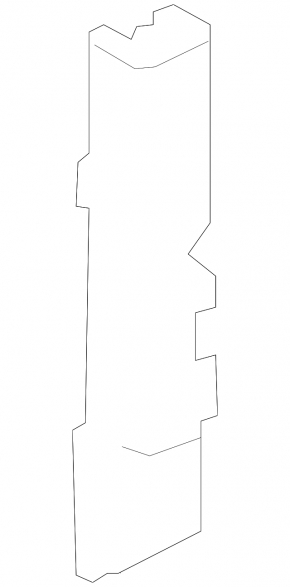 Radiator bracket left BMW F30 17-18 B46