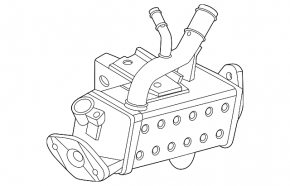 EGR valve cooler Kia Niro 23- HEV, PHEV