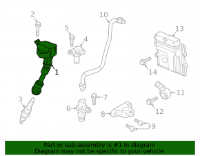 Ignition Coil Volvo XC90 16-22