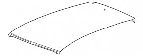 Roof metal Chevrolet Bolt 17 - sawed off