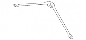 TV strut V-shaped BMW X1 F48 16-22