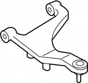 Upper rear right control arm Nissan 350z