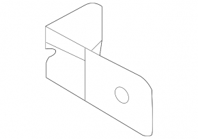Left wing bracket Nissan Murano z52 15-