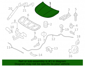 Hood bare Kia Sorento 21-24 HEV, PHEV