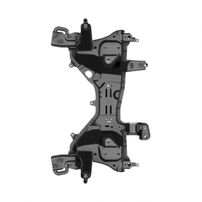 Front subframe Jeep Cherokee KL 19-23 AWD bent corner, rust