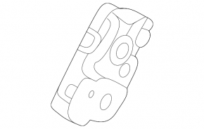 Rear left seat lock, 2nd row, Mercedes GLC 16-22