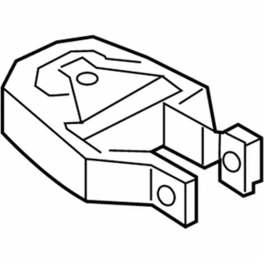 Ford Escape MK3 13-19 1.6T 2.5T 2.0T rear engine mount microcracks