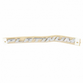 Ford Fusion mk5 13-18 trunk lid PLATINUM emblem