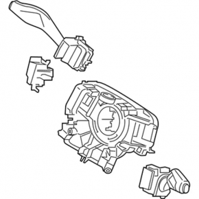 Ford Edge 19-24 Steering Wheel Switch Assembly