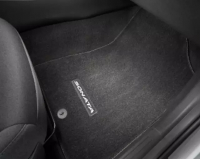 Set of floor mats Hyundai Sonata 20-23 cloth black