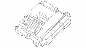 Block ECU engine computer Ford Explorer 20-24 3.0T