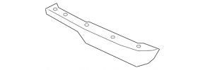 Right front bumper mudguard for Land Rover Range Rover Velar 18-23 R-Dynamic HSE, R-Dynamic S