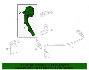 Ignition coil Mercedes GLA 14-20 2.0 type 1