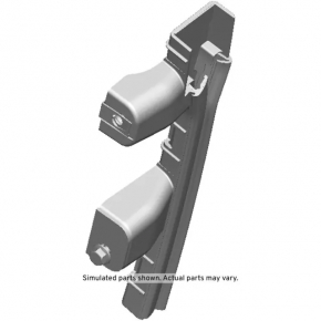 Front right door glass guide Chevrolet Cruze 16-
