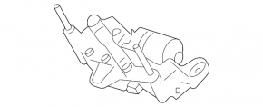 Right windshield wiper motor for Mercedes W221