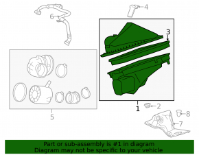 Air Filter Housing for Cadillac CTS 14-17 2.0T
