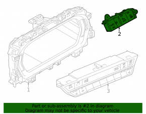 Headlight control Audi A3 22-26