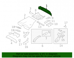 Subaru Impreza WRX GH 09-11 5d Rear Panel