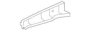 Lexus RX350 RX450h 10-15 Right Fender Apron Outer Panel