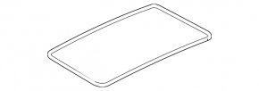 VW Tiguan 09-17 panoramic window seal