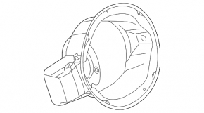 Fuel filler flap housing Hyundai Ioniq 17-22 HEV, PHEV