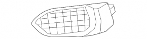 Left bumper grille for Honda Fit 2018-2015, without fog lamps