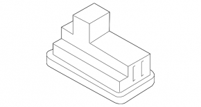 Button for closing the trunk door VW Touareg 11-17