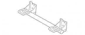 2nd row seat bracket left Audi E-Tron 19-23 under Isofix