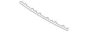 Front bumper molding central Hyundai Elantra 21-23 Limited