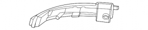 Left side mirror turn signal repeater Kia K5 21-24