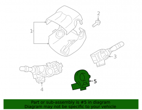 Steering Angle Sensor Toyota Highlander 08-13
