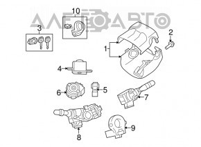 Steering Angle Sensor Toyota Highlander 08-13