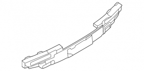 Porsche Taycan 20-26 Rear Bumper Absorber