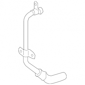 Mercedes CLA 14-19 M270 Turbocharger Coolant Pipe, Inlet