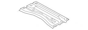 Trunk underbody protection Mazda 6 13-17