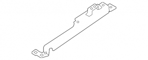 Upper front right fender bracket Volvo XC60 18-26