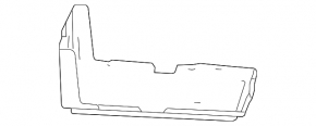 Battery tray Acura ILX 13-